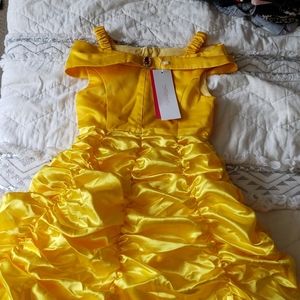 Halloween costume Belle from Beauty and The Beast